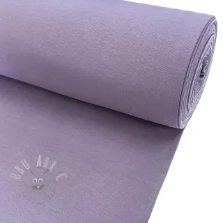 Ribbstickat slätt PREMIUM lavender