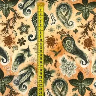 Dubbelgasväv/muslin Floraly mix design E digital print