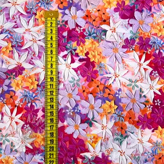 Viskos RADIANCE Gracia flowers digital print