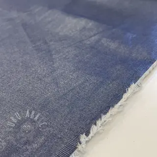 Bomullstyg JEANS FOIL SILVER