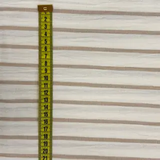 Dvojitá gázovina/mušelín YARN DYED Thin strip beige