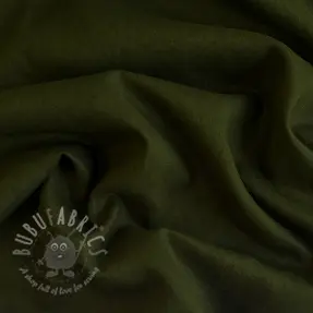 Förtvättat lin 170 g army green