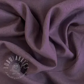 Förtvättat lin 170 g aubergine