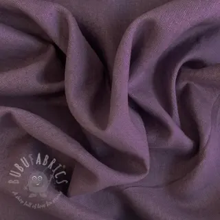 Förtvättat lin 170 g aubergine