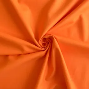 Bavlnený popelín tangerine