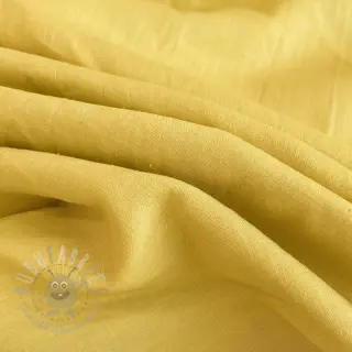 Förtvättat lin 170 g yellow