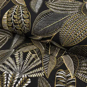 Dekorationstyg jacquard Legende noir