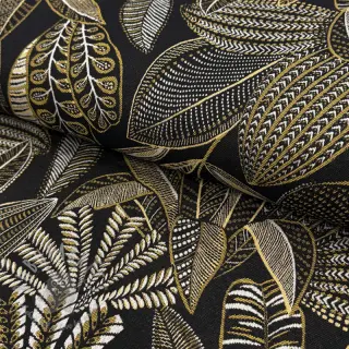 Dekorationstyg jacquard Legende noir