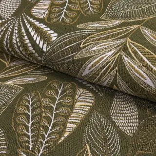 Dekoračná látka jacquard Legende kaki