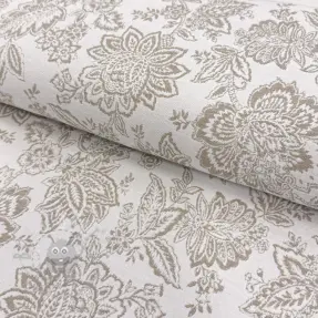Dekorationstyg jacquard Jacobean lin