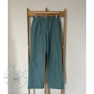 Förtvättat lin 170 g ocean green