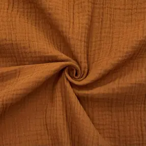 Dvojitá gázovina/mušelín cognac