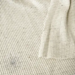 Jersey med lin WAFFLE SIMPLY NATURAL