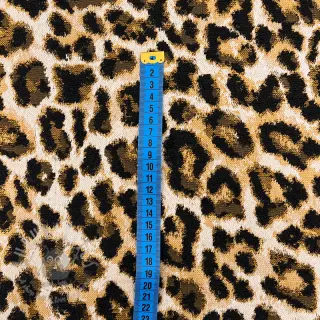 Dekorationstyg jacquard Pelage peanut