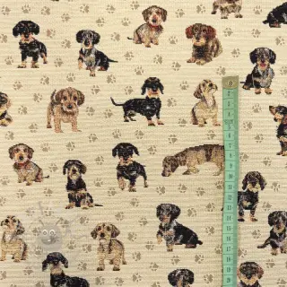Dekorationstyg GOBELIN PREMIUM Little dachshund play