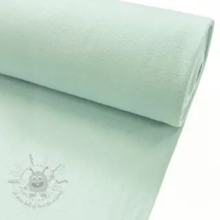 Ribbstickat slätt PREMIUM misty jade