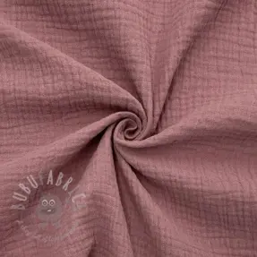 Dubbelgasväv/muslin light lilac ORGANIC