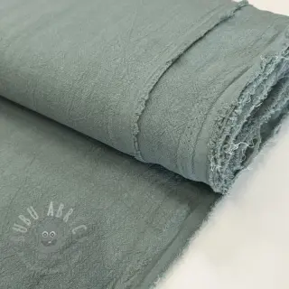 Förtvättat lin STONEWASHED PREMIUM dark mint