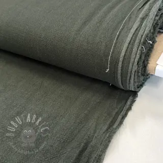 Förtvättat lin STONEWASHED PREMIUM camo green