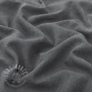 Förtvättat lin STONEWASHED PREMIUM dark grey