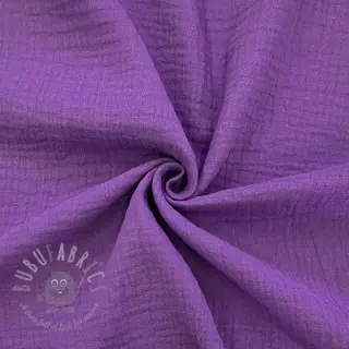 Dubbelgasväv/muslin violet