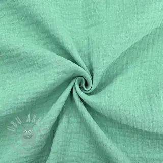 Dubbelgasväv/muslin peppermint