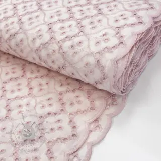 Bomullstyg EMBROIDERY Lilian rose