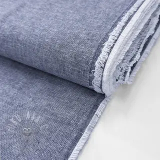 Lin med bomull Lico navy