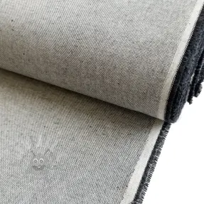 Dekorationstyg Linenlook PLAIN grey