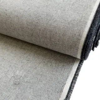 Dekorationstyg Linenlook PLAIN grey