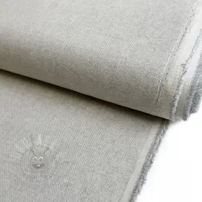 Dekorationstyg Linenlook PLAIN light grey