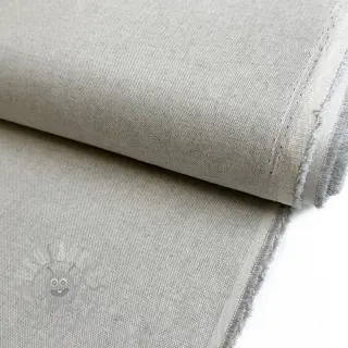 Dekorationstyg Linenlook PLAIN light grey