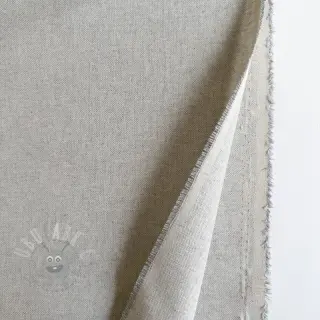Dekorationstyg Linenlook PLAIN light grey