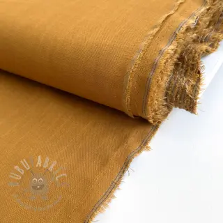 Viskos med lin PREMIUM ochre