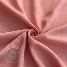Viskos med lin PREMIUM coral