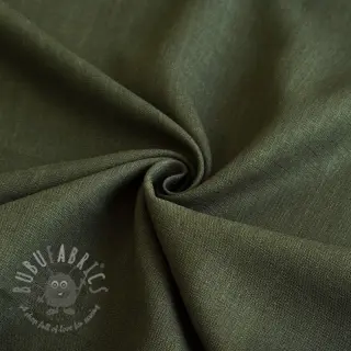 Viskos med lin PREMIUM army