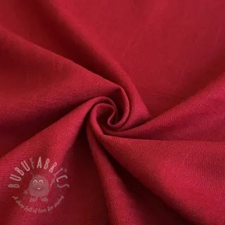Viskos med lin PREMIUM dark red