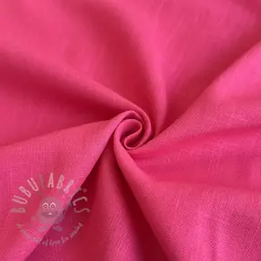 Viskos med lin PREMIUM fuchsia