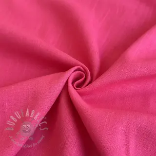 Viskos med lin PREMIUM fuchsia