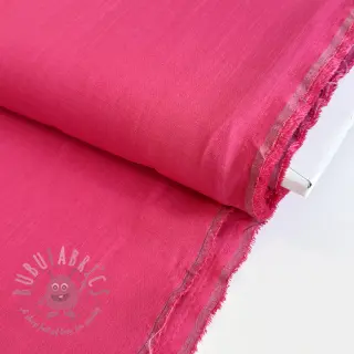 Viskos med lin PREMIUM fuchsia