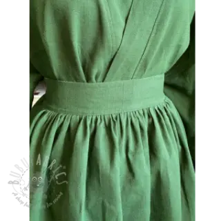 Förtvättat lin dark green