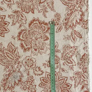 Dekorationstyg Ceylan terracotta