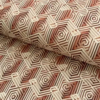 Úplet VISCOSE Structure beige digital print