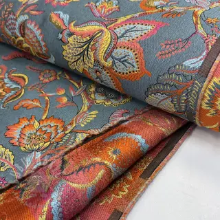 Dekorationstyg jacquard Inaya ciel
