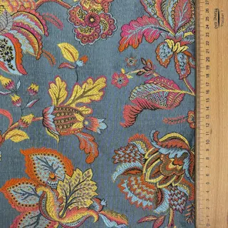 Dekoračná látka jacquard Inaya ciel
