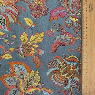 Dekorationstyg jacquard Inaya ciel