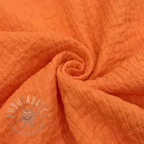 Bomullstyg STRETCH Baby orange