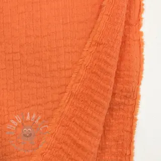 Bomullstyg STRETCH Baby orange