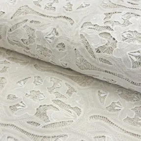 Bavlnená látka EMBROIDERY Blanchette design A
