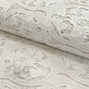 Bomullstyg EMBROIDERY Blanchette design A